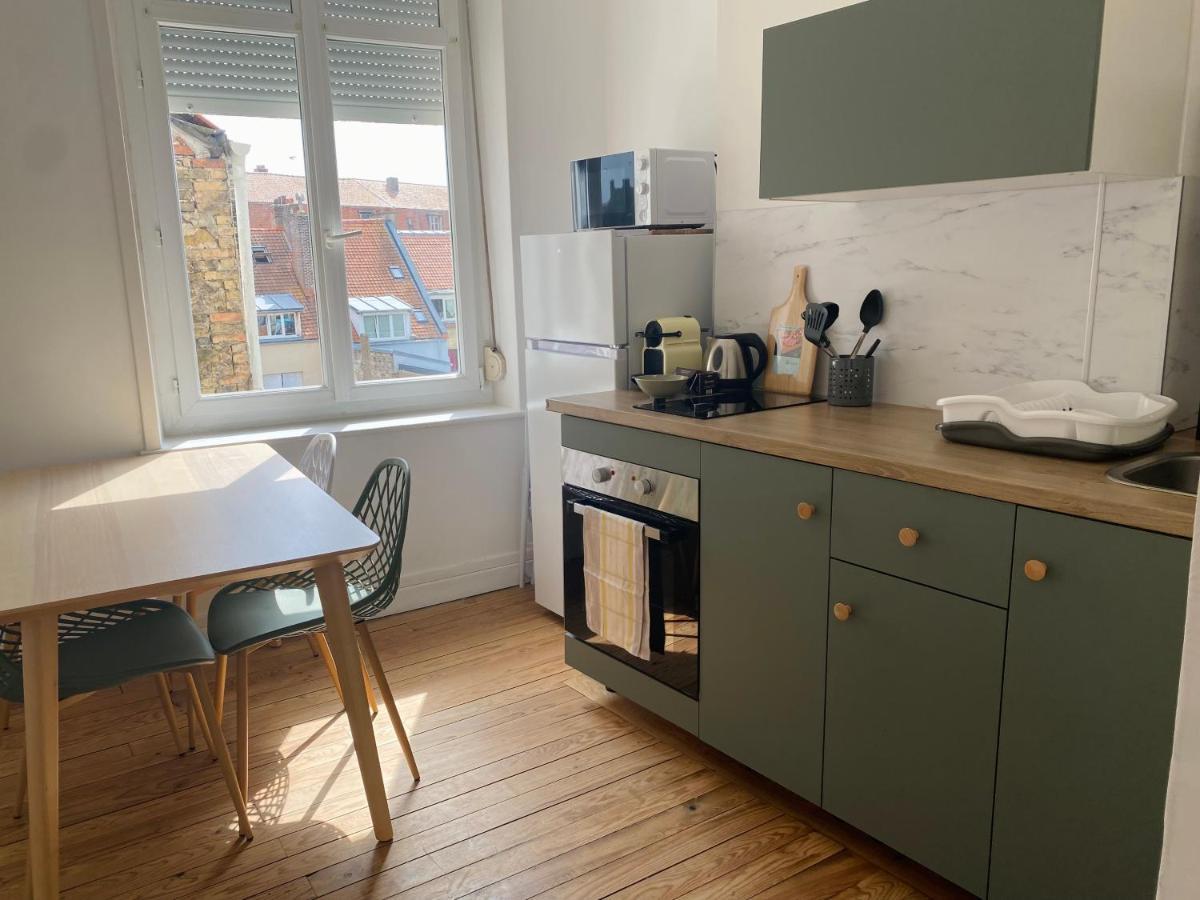 1st Floor Cozy Flat With Free Parking Appartement Boulogne-sur-Mer
